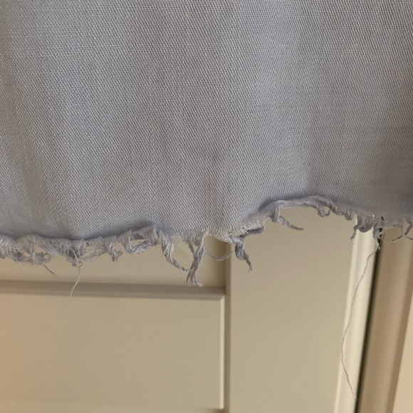 Pale blue jeans shirt from Zara. - Picture 8 of 9